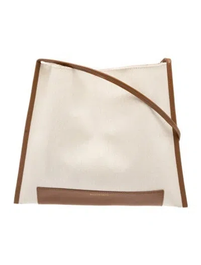 Pre-owned Margesherwood Canvas Shoulder Bag In Neutrals