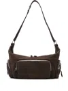Margesherwood Zip-pocket Shoulder Bag In Brown