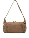 Margesherwood Suede Zip-fastening Tote Bag In Brown