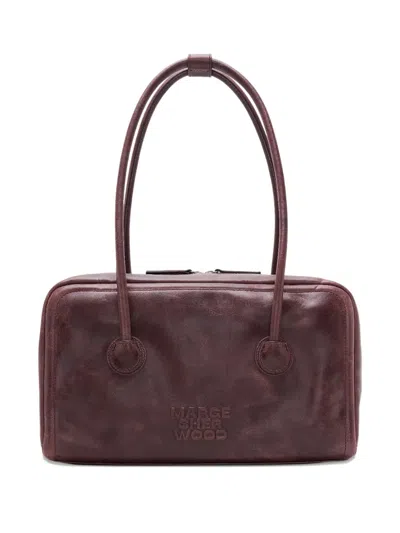 Margesherwood Double-handle Leather Shoulder Bag In Brown