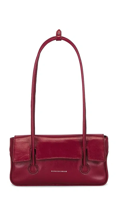 Margesherwood Flap Small Bag In Wine