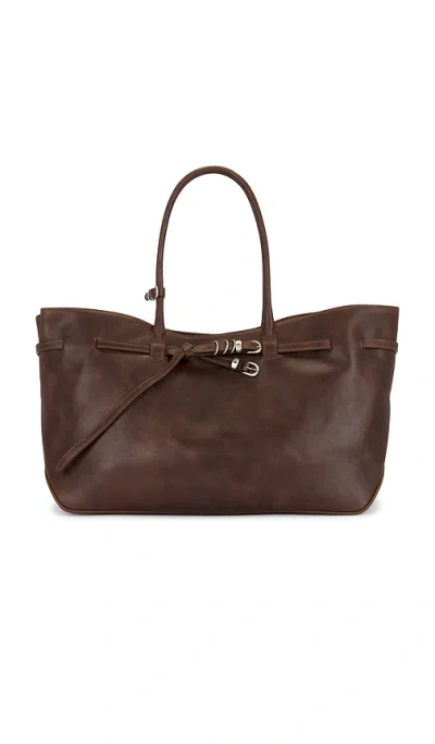 Margesherwood Grandma Used Large Bag In Washed Brown Pullup