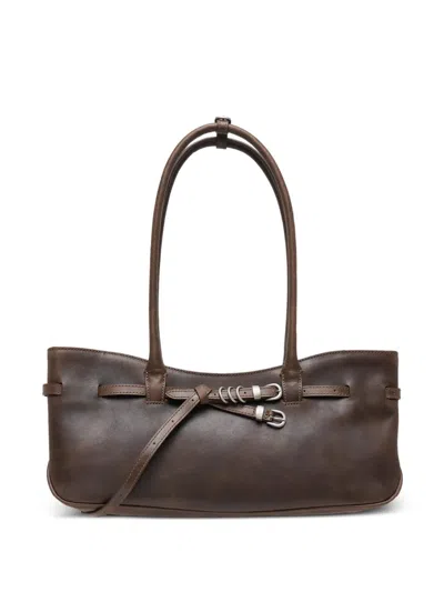 Margesherwood Grandma Used Tote Bag In Brown