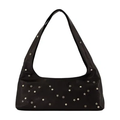 Margesherwood Halter Shoulder Bag - Leather - Black