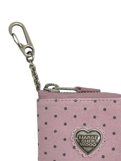 Margesherwood Heart Lace Mini Zipper Wallet