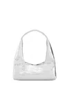 Margesherwood Hobo Metallic-effect Shoulder Bag In White