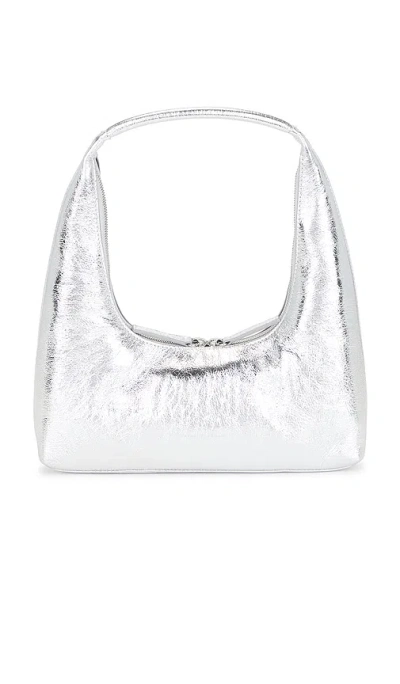Margesherwood Hobo Shoulder Bag In Metallic Silver