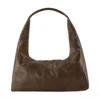Margesherwood Large Leather Shoulder Handbag In Brown