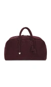 Margesherwood Large Soft Bowling Bag In Burgundy