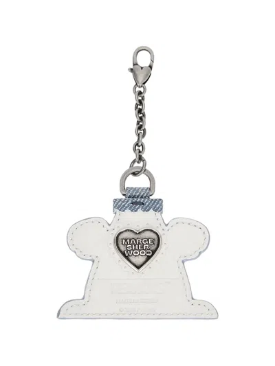 Margesherwood Leather Charm In Blue