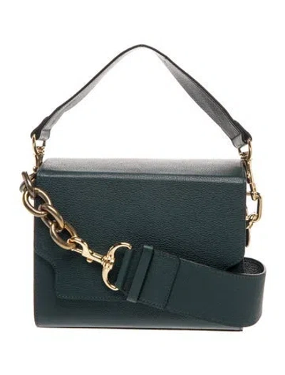 Pre-owned Margesherwood Leather Crossbody Bag In Blue
