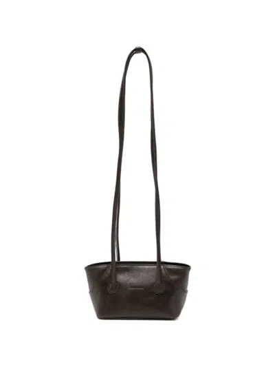 Margesherwood Leather Crossbody Bag In Black