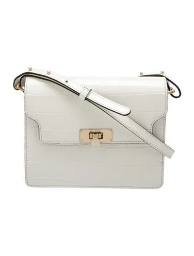 Pre-owned Margesherwood Leather Crossbody Bag In White