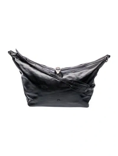 Pre-owned Margesherwood Leather Hobo In Neutrals
