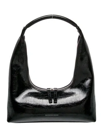 Pre-owned Margesherwood Leather Shoulder Bag In Black
