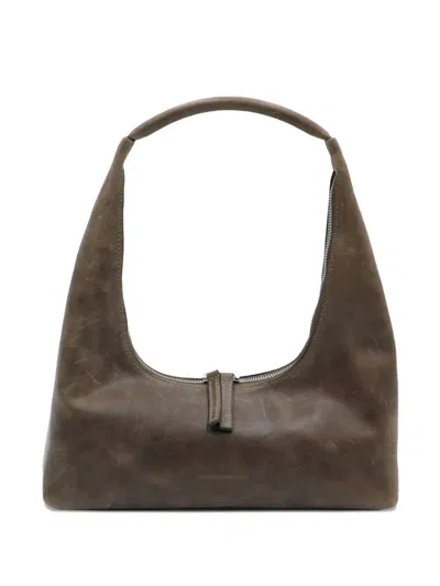 Margesherwood Leather Shoulder Bag In Brown
