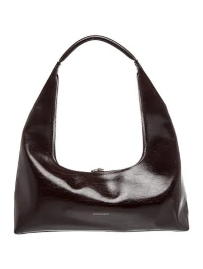 Pre-owned Margesherwood Leather Shoulder Bag In Brown