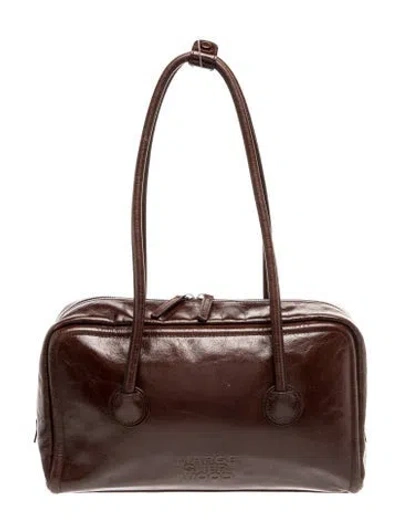 Pre-owned Margesherwood Leather Shoulder Bag In Brown