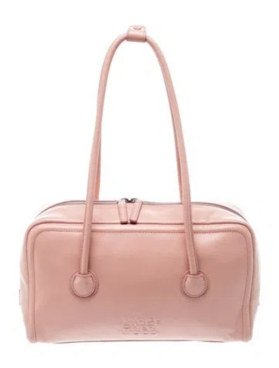 Pre-owned Margesherwood Leather Shoulder Bag In Pink