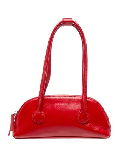 Pre-owned Margesherwood Leather Shoulder Bag In Red