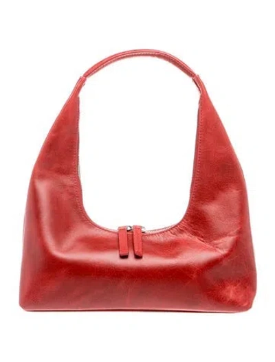 Pre-owned Margesherwood Leather Shoulder Bag In Red