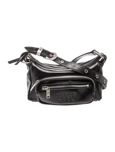 Pre-owned Margesherwood Leather Shoulder Bag In Silver