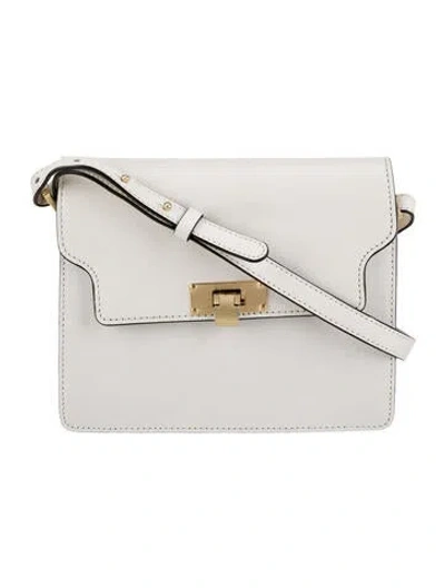 Pre-owned Margesherwood Leather Shoulder Bag In White
