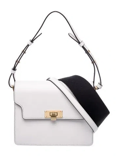 Pre-owned Margesherwood Leather Shoulder Bag In White