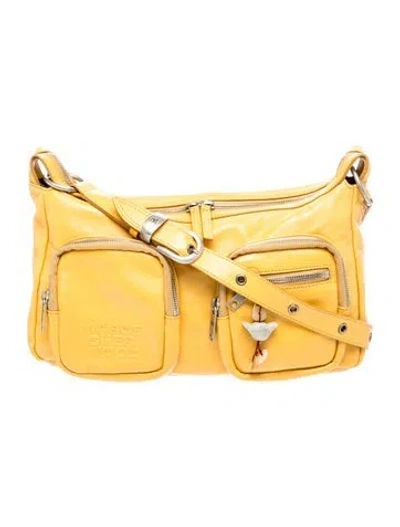 Pre-owned Margesherwood Leather Shoulder Bag In Yellow