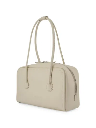 Margesherwood Leather Tote Bag In Neutral