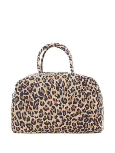 MARGESHERWOOD LEOPARD-PRINT TOTE BAG