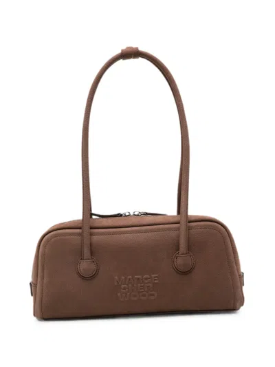 Margesherwood Logo-debossed Shoulder Bag In Brown