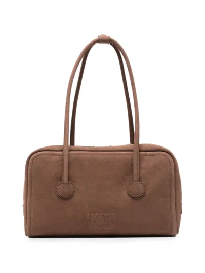 Margesherwood Logo-debossed Shoulder Bag In Brown