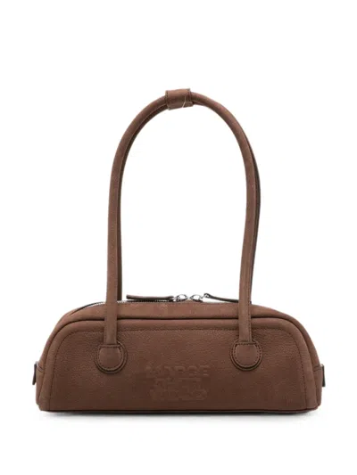 Margesherwood Logo-embossed Leather Tote Bag In Brown