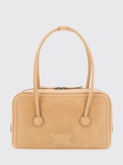 Margesherwood Marge Sherwood Shoulder Bag Woman Color Beige In Nude