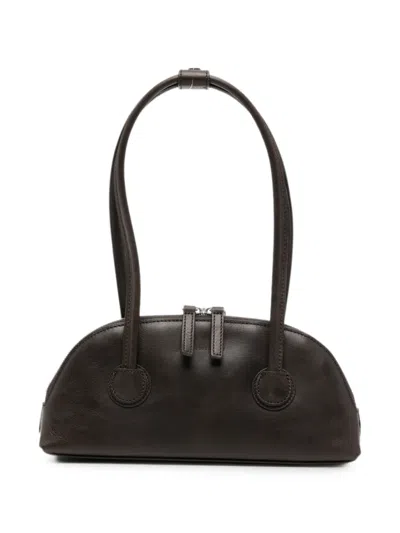 Margesherwood Mini Leather Tote Bag In Brown