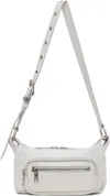 Margesherwood Off-white Outpocket Mini Bag In Off White Cracked