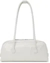 Margesherwood Off-white Soft Baguette Bag In Off White Cracked
