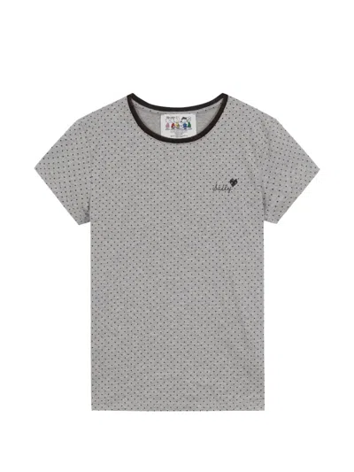 Margesherwood Peanus Sally T-shirt In Gray