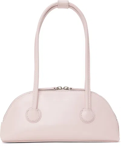 Margesherwood Pink Bessette Shoulder Bag In Pale Pink Glossy Pla