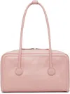 Margesherwood Pink Soft Boston Bag In Pink