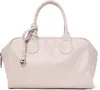 Margesherwood Pink Soft Bowling Bag In Pale Pink Cracked