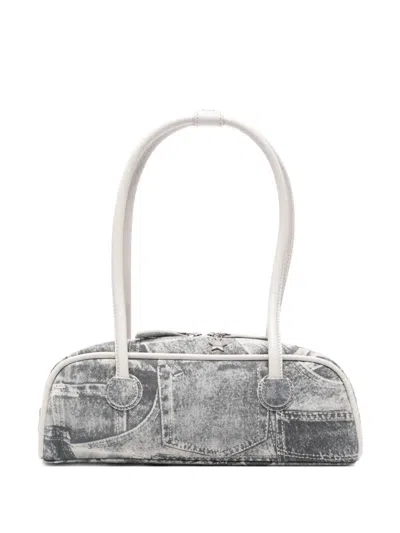 Margesherwood Printed Shoulder Bag In Gray