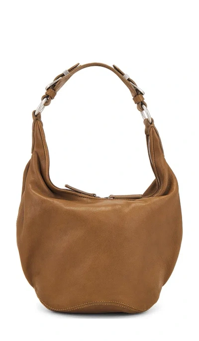 Margesherwood Pumpkin Bag In Vintage Camel Washed