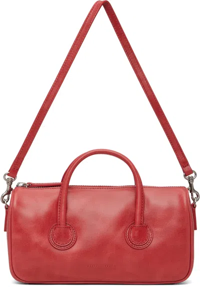 Margesherwood Red Zipper Small Bag
