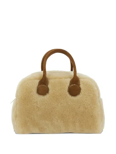 MARGESHERWOOD SHEARLING TOTE BAG