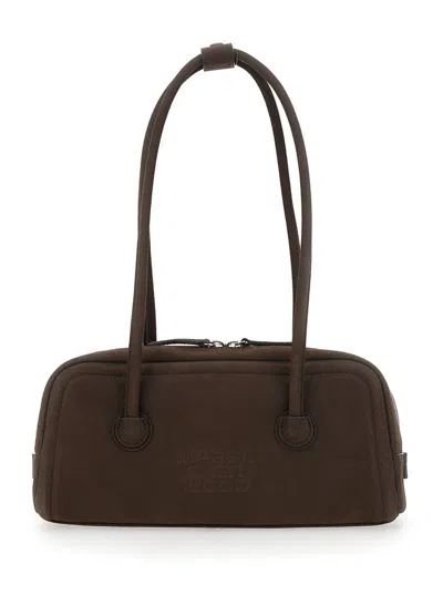 Margesherwood Soft Baguette Bag In Gray