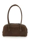Margesherwood Soft Baguette Mini Shoulder Bag In Brown