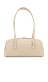 Margesherwood Top-handle Leather Tote Bag In Nude Nubuck