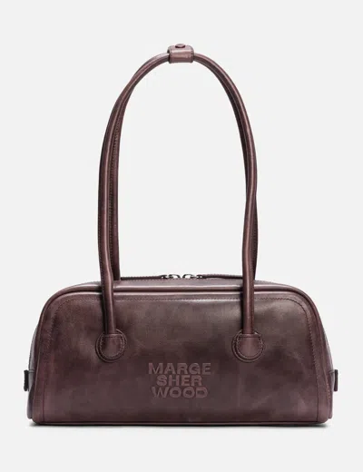 Margesherwood Soft Baguette Bag In Red